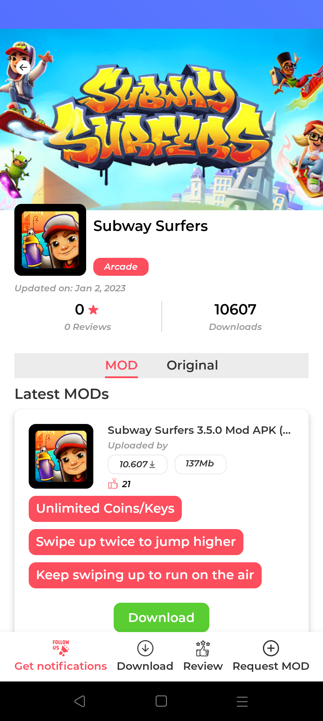 Download MOD APK Games & Apps with Mobile App 100 Free